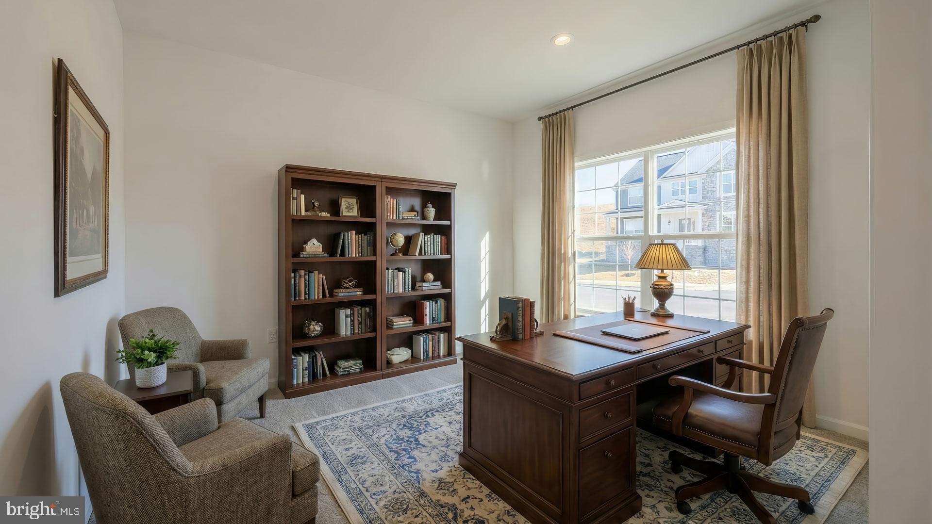 217 Copper Ridge Drive Newmanstown, PA 17073 - Photo 4 of 30 a view of a workspace with furniture and a window