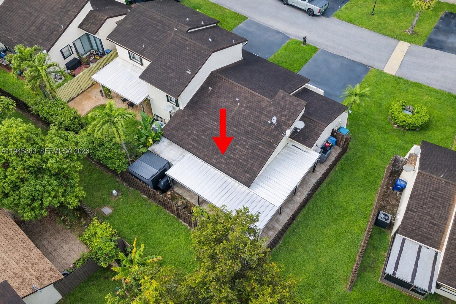 12736 Southwest 68th Lane Miami, FL 33183 - Photo 31 of 37 an aerial view of a house