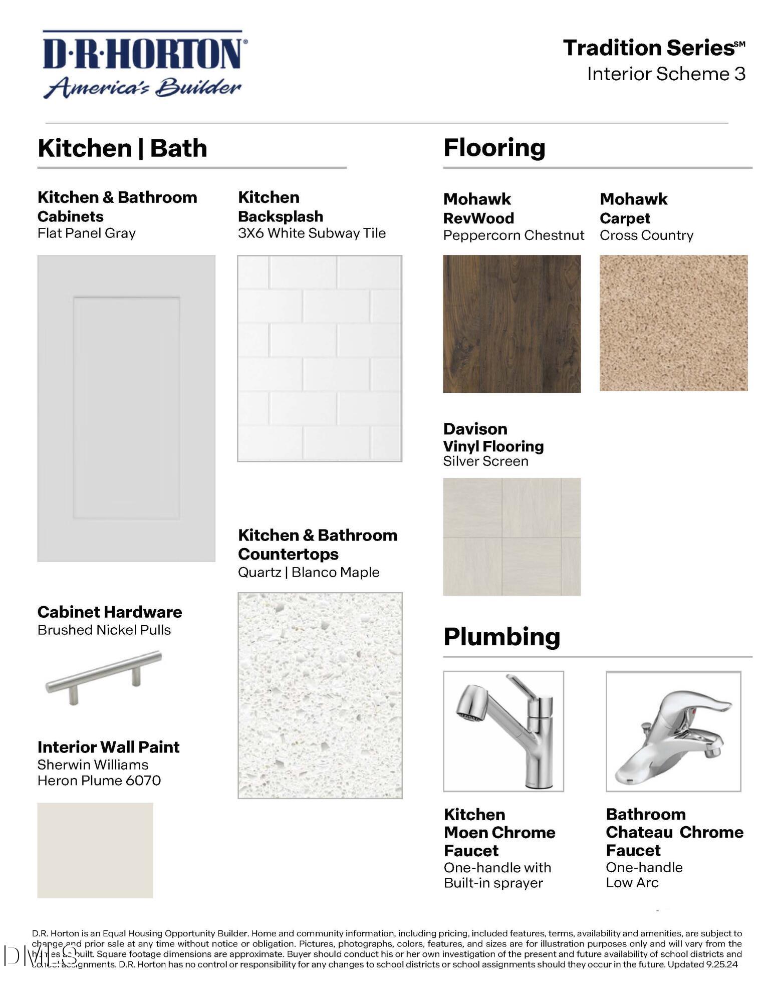 93 Stone Apiary Drive Angier, NC 27501 - Photo 34 of 39 Tradition Series_Interior Scheme 3_Quart