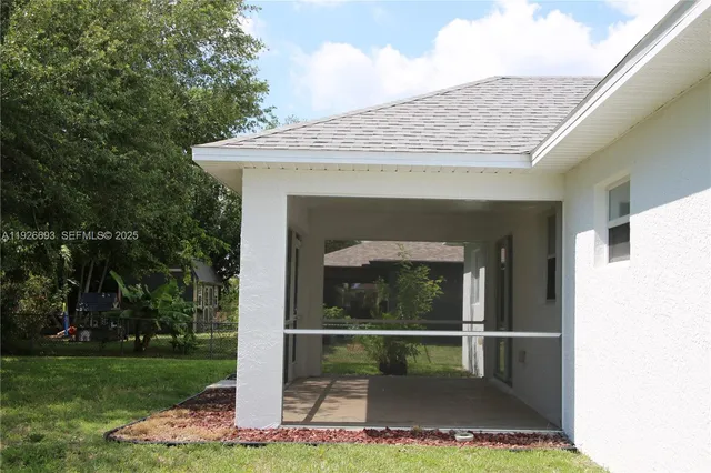 a view of outdoor space and yard