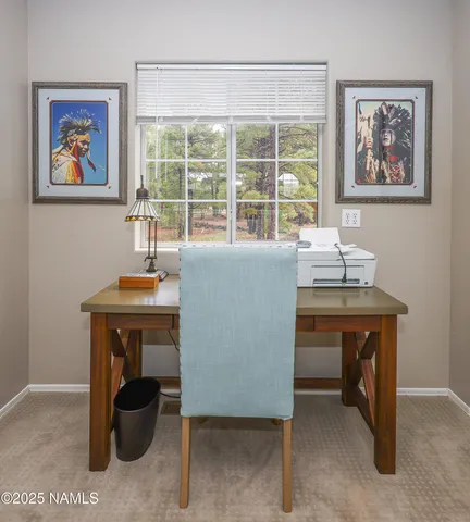 a view of parking garage