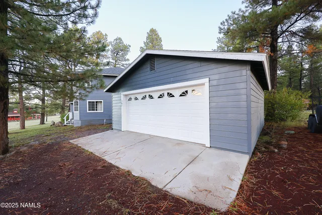 a view of a lake with a mountain in the background