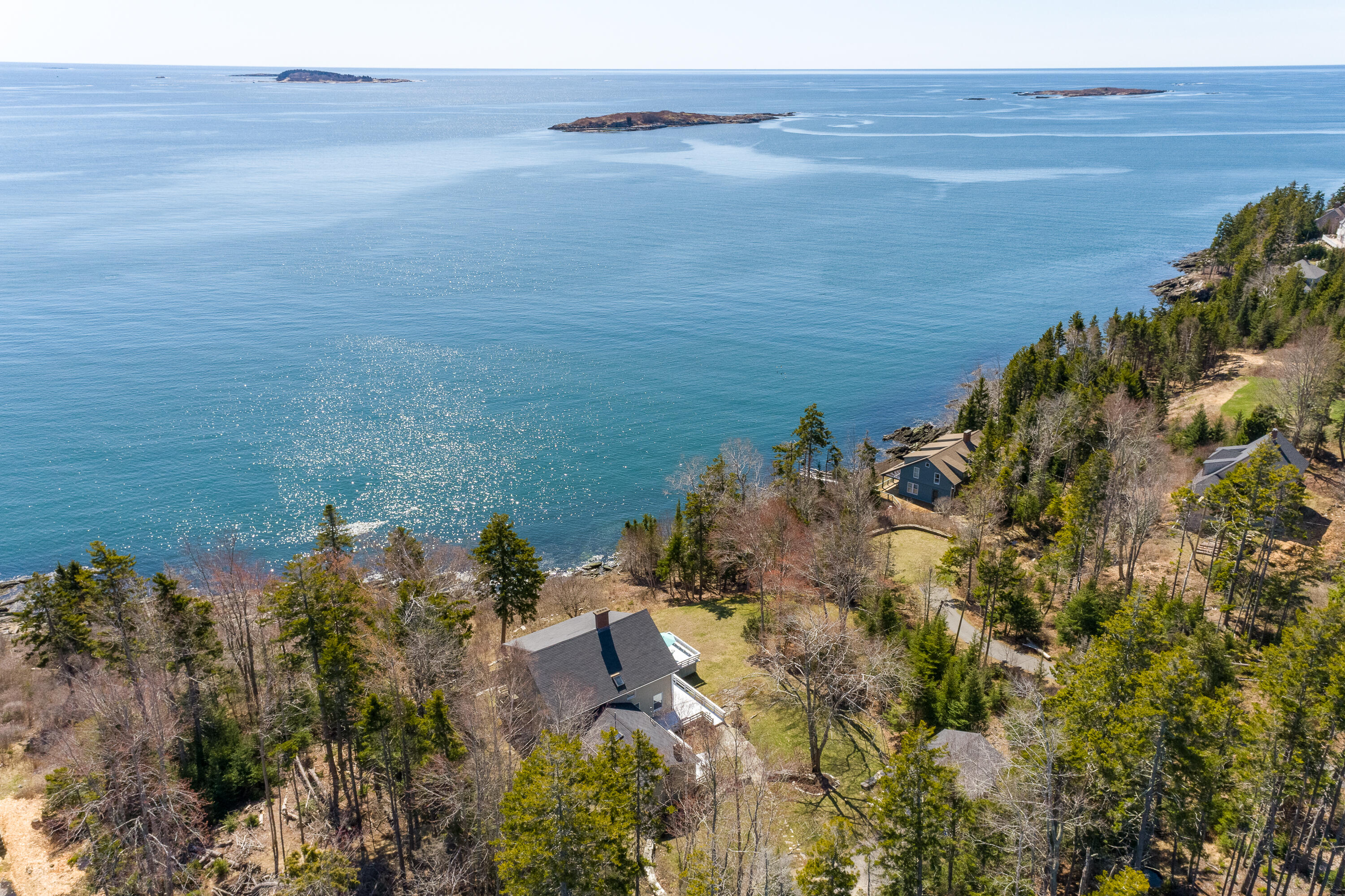 42 Ferris Road Harpswell, ME 04066 - Photo 23 of 87 Drone shot