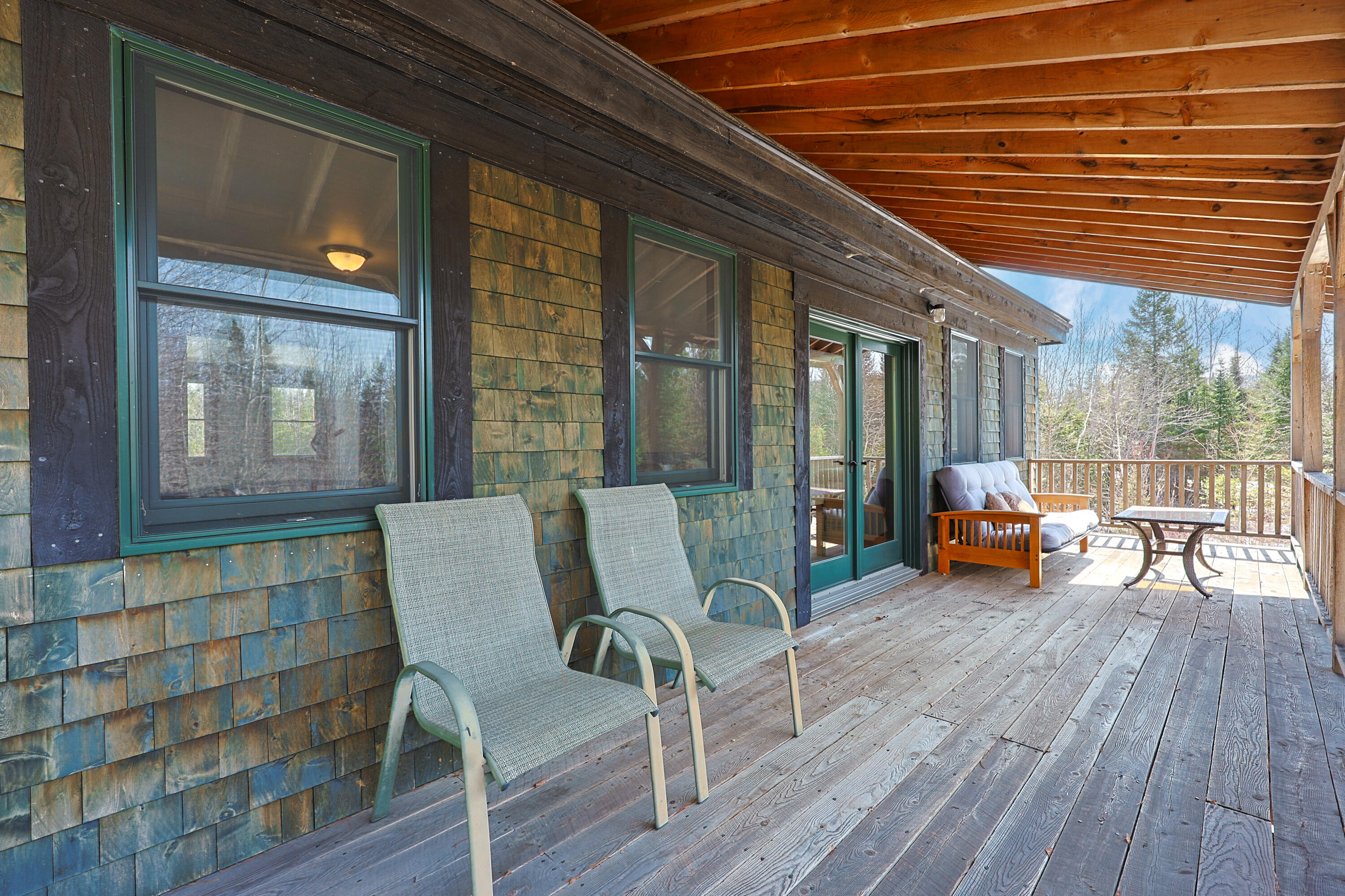 130 Farmers Hill Road Andover, ME 04216 - Photo 42 of 70 Second Floor Deck