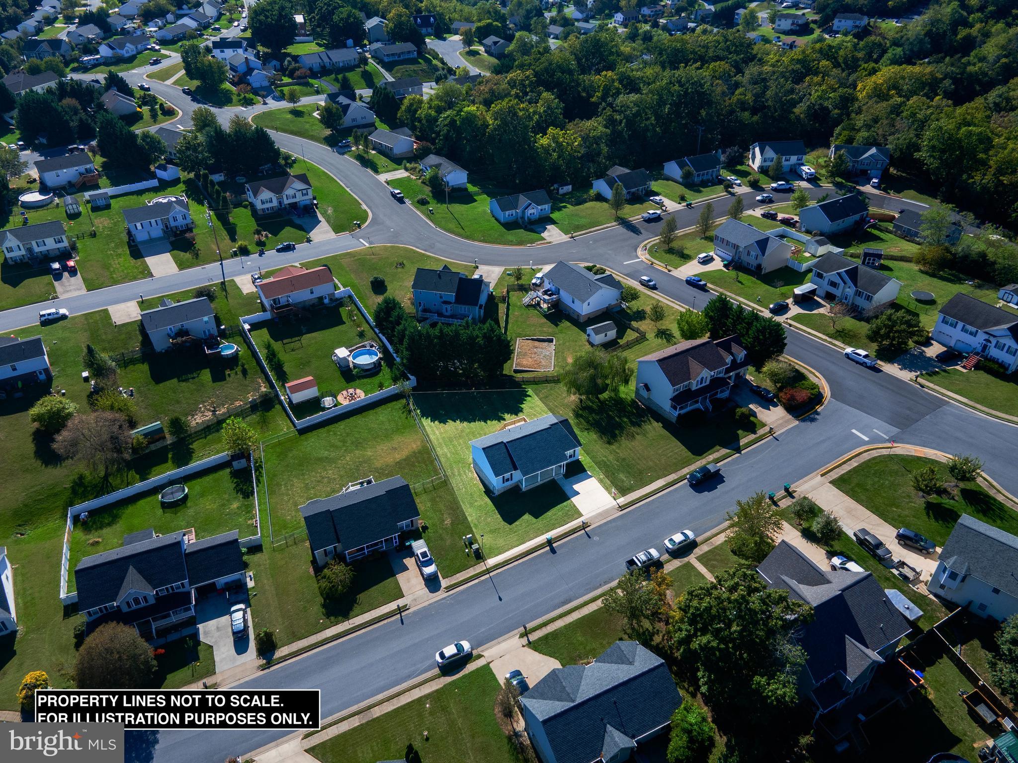 34 Stuart Court Strasburg, VA 22657 - Photo 9 of 54 an aerial view of multiple house