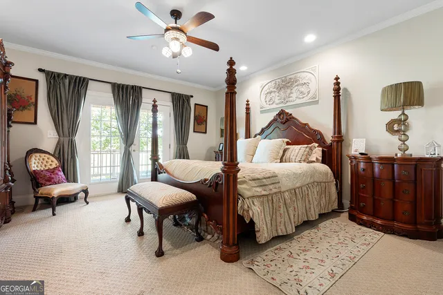 a view of a balcony with couch and wooden floor
