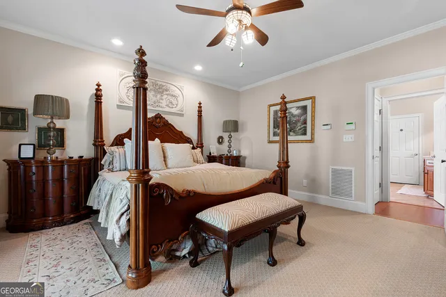 a bathroom with a double vanity sink and mirror
