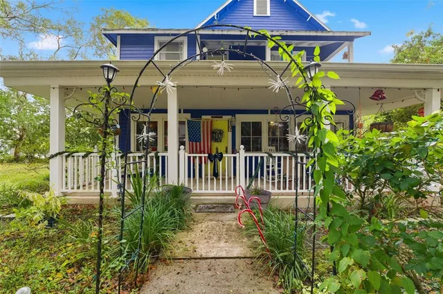 a view of outdoor space and deck