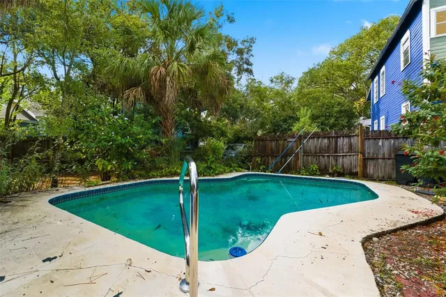 a view of a city with an ocean