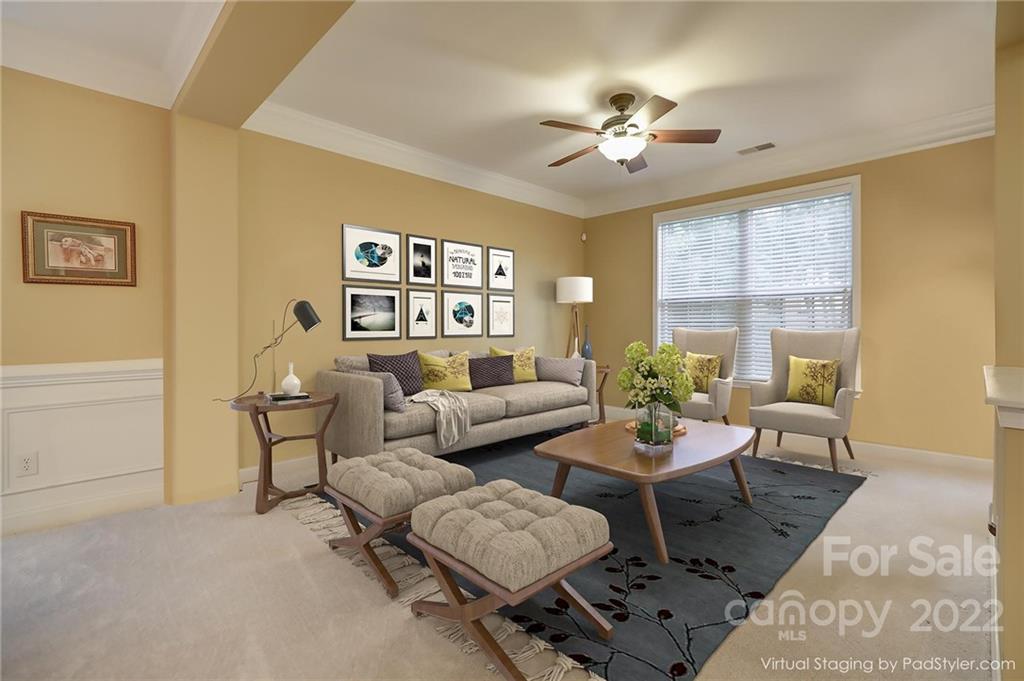 3229 Sapphire Lane Fort Mill, SC 29708 - Photo 2 of 40 a living room with furniture and a large window