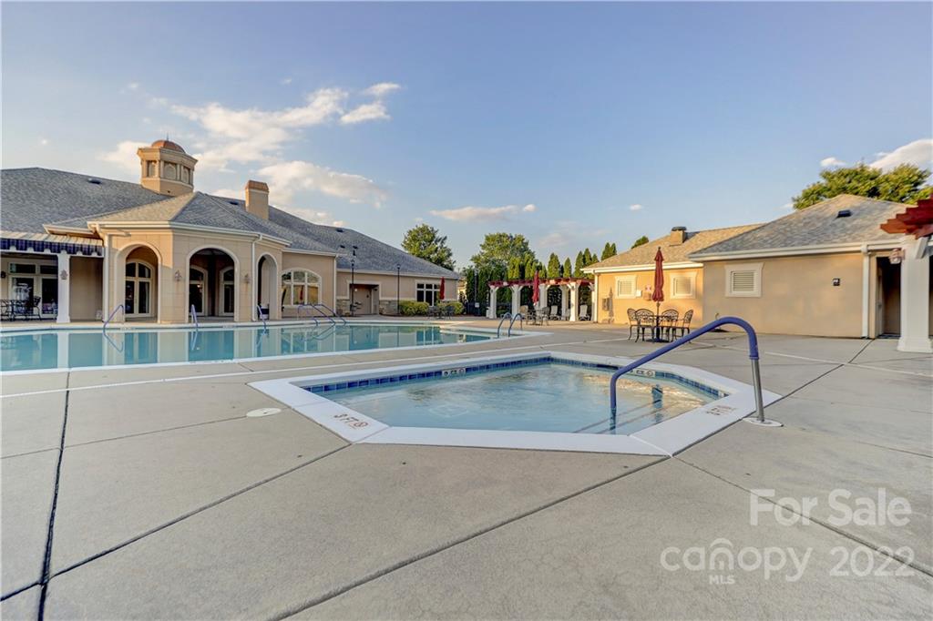 3229 Sapphire Lane Fort Mill, SC 29708 - Photo 34 of 40 a view of a house with pool and chairs