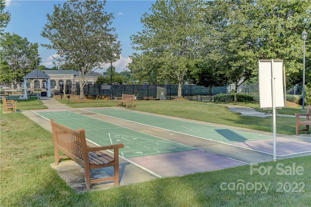 3229 Sapphire Lane Fort Mill, SC 29708 - Photo 35 of 40 a backyard of a house with table and chairs