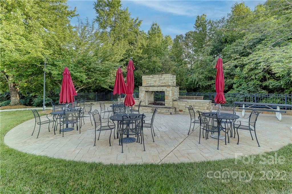 3229 Sapphire Lane Fort Mill, SC 29708 - Photo 36 of 40 a view of a house with a patio and a garden