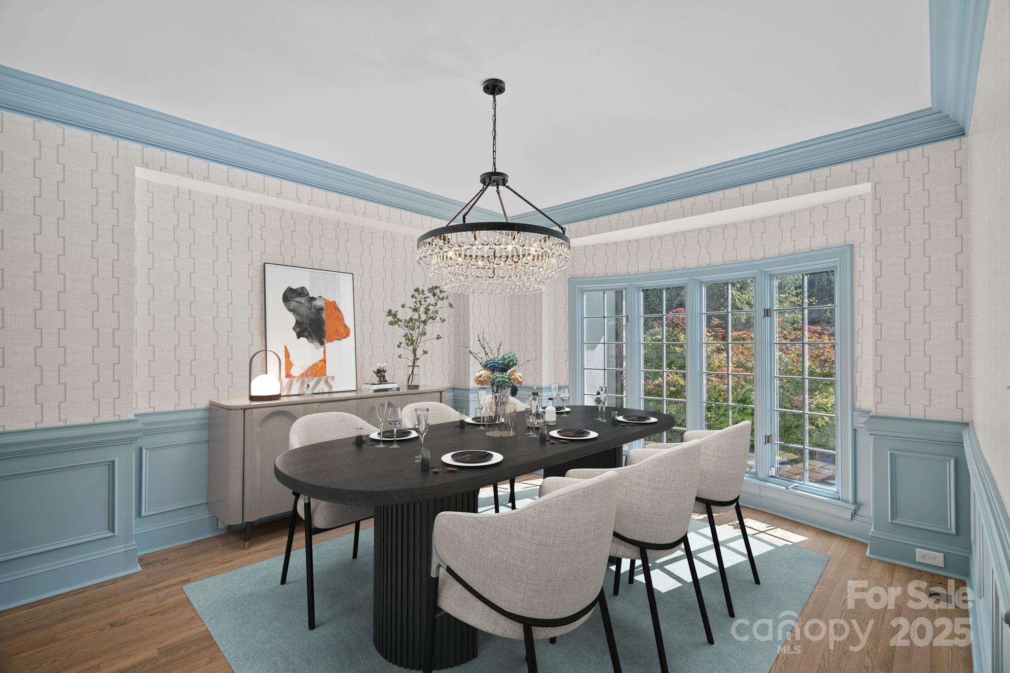 17608 River Ford Drive Davidson, NC 28036 - Photo 19 of 48 a view of a dining room with furniture window and outside view
