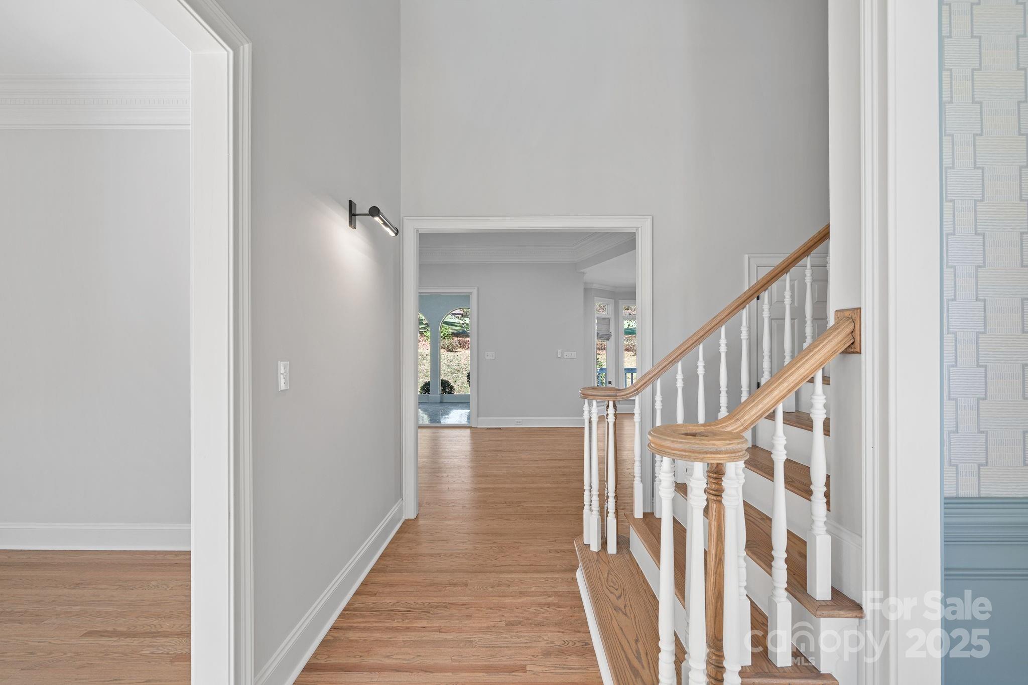 17608 River Ford Drive Davidson, NC 28036 - Photo 4 of 48 a view of an entryway with wooden floor
