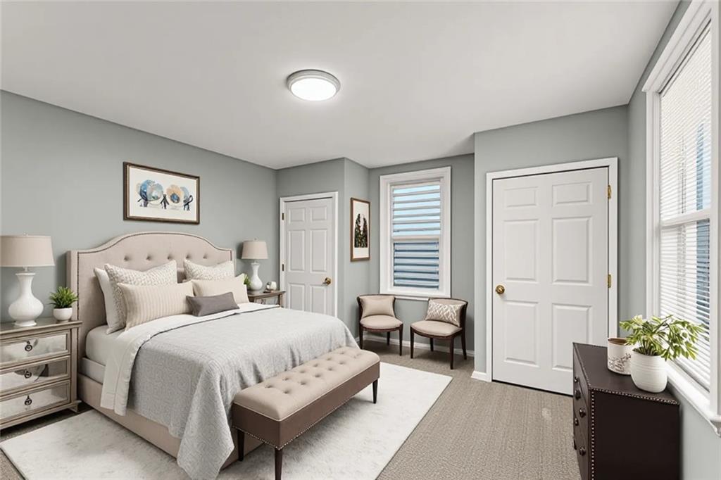 305 Perry Como Street Canonsburg, PA 15317 - Photo 22 of 33 a bedroom with a bed and a couch