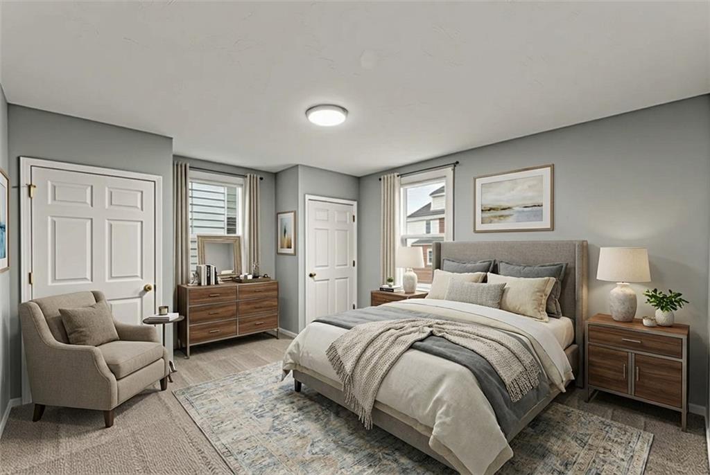 305 Perry Como Street Canonsburg, PA 15317 - Photo 24 of 33 a bedroom with a bed and furniture