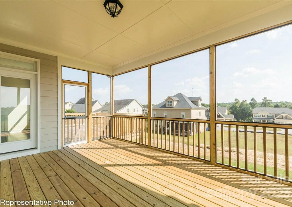 16327 Loch Raven Road Huntersville, NC 28078 - Photo 30 of 42 a view of balcony with wooden floor