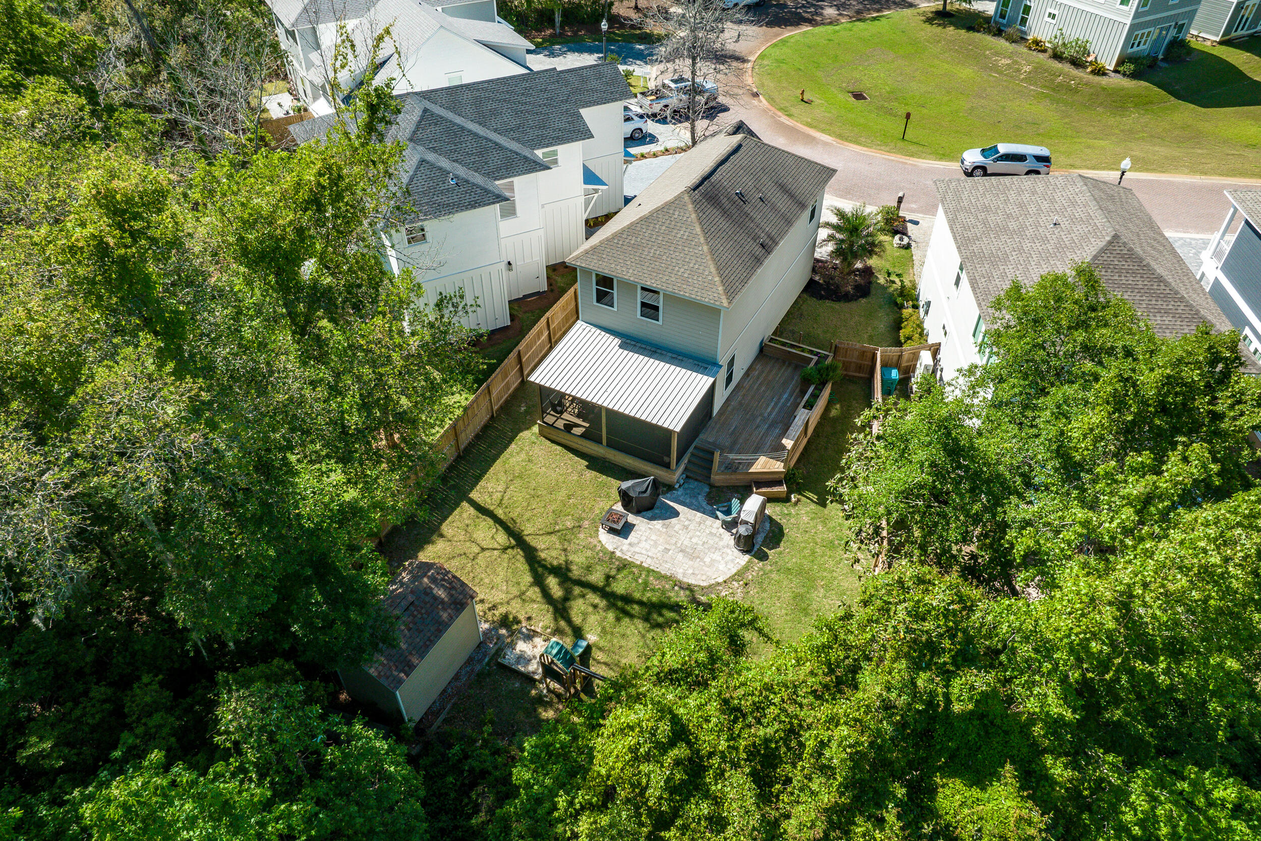 64 Rearden Way Santa Rosa Beach, FL 32459 - Photo 2 of 44 an aerial view of a house with a yard