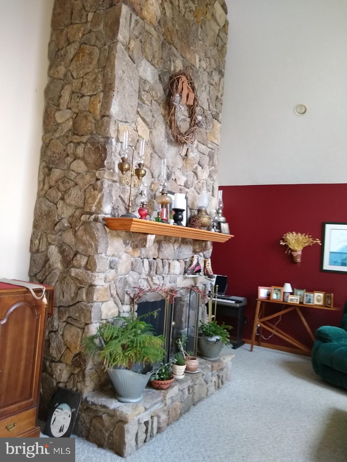 15007 Clement Armstrong Road Southwest Cumberland, MD 21502 - Photo 3 of 14 Stone Fireplace in LR