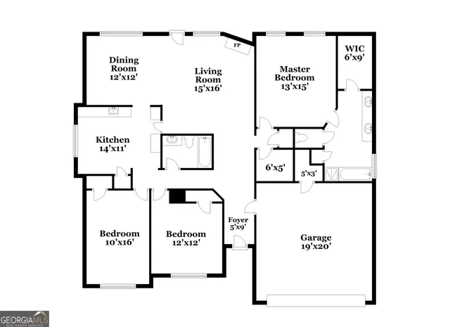 $1,830 | 645 Pebble Boulevard, Covington, GA 30016