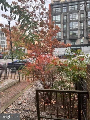 a view of city from balcony