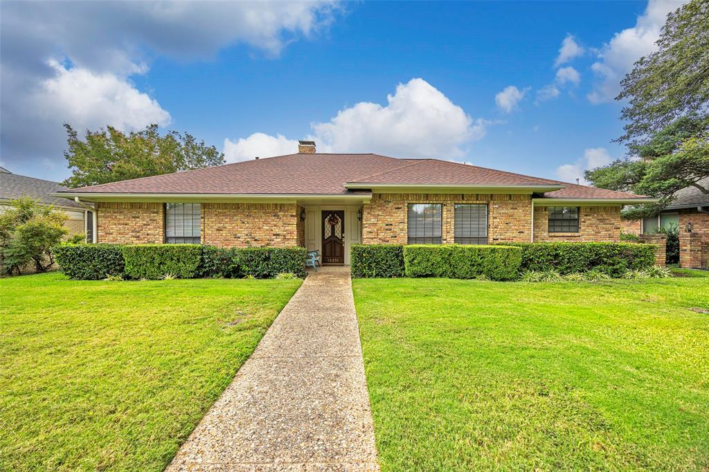 16231 Amberwood Road Dallas, TX 75248 - Photo 1 of 1 Ranch-style home with a front yard