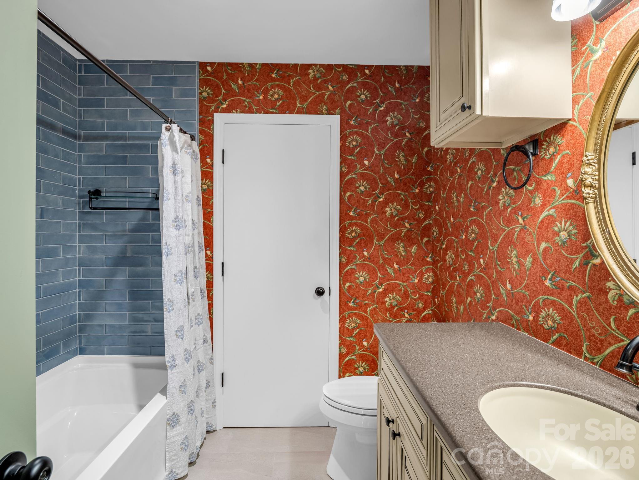 44 Jervey Road, Unit 4C Tryon, NC 28782 - Photo 23 of 35 a bathroom with a sink toilet and shower