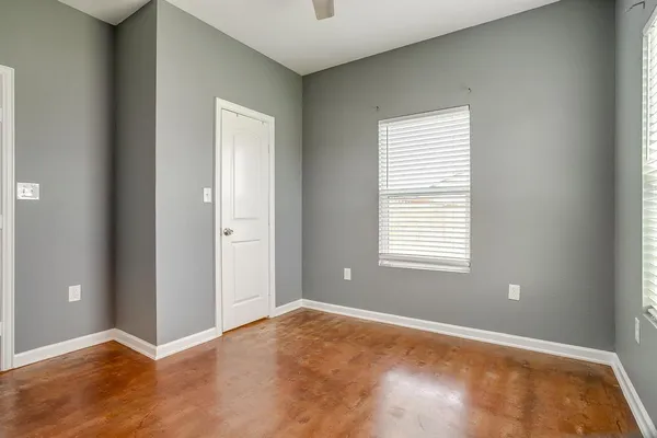 a view of an empty room with window