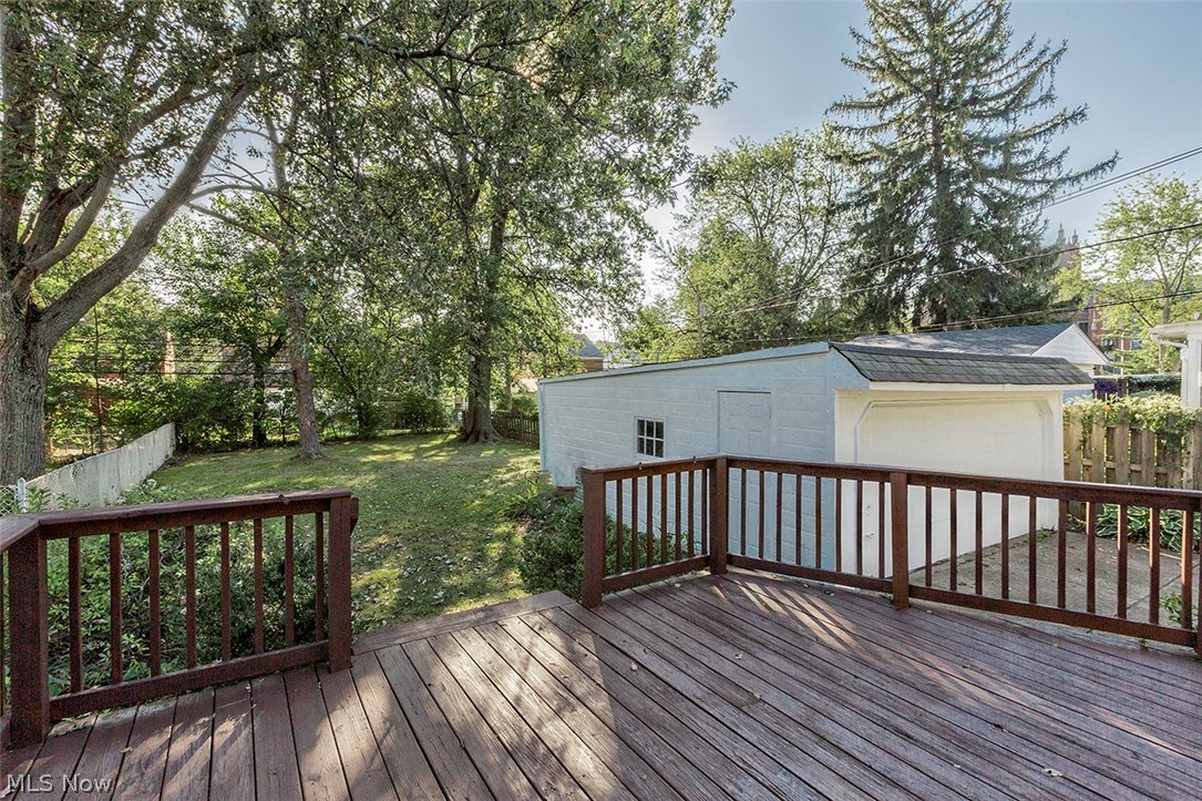 1877 Lawnway Road South Euclid, OH 44121 - Photo 33 of 34 You'll love using the deck!