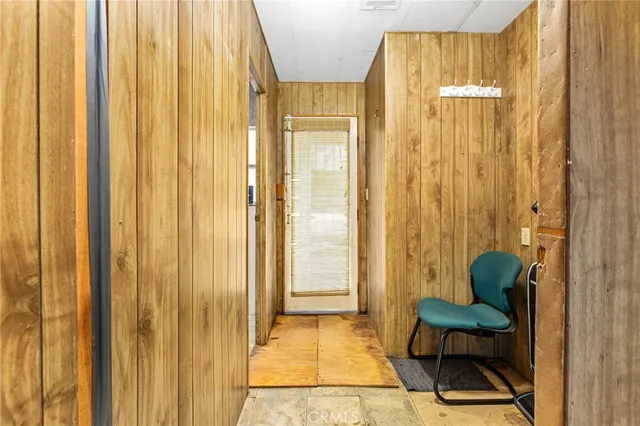 a bathroom with a sink and a shower curtain