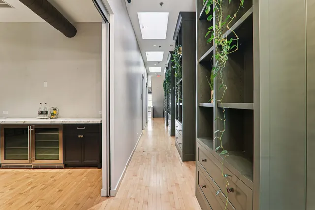 a bedroom with furniture and window