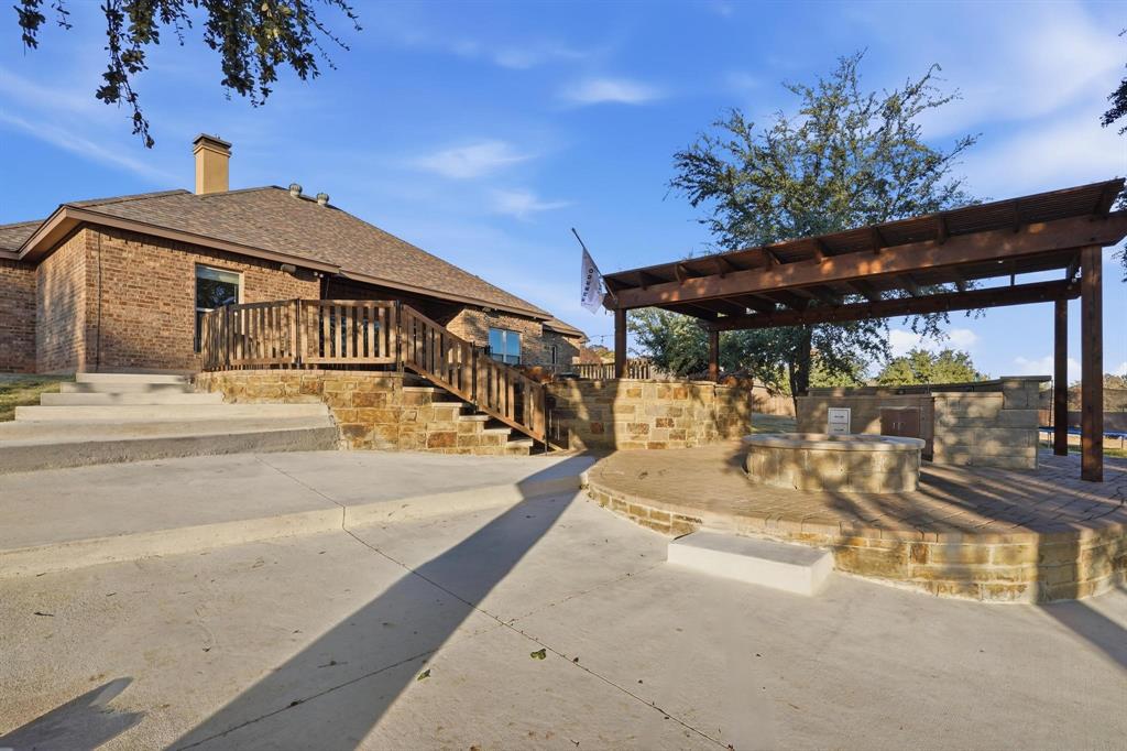 109 Benton Tuscola, TX 79562 - Photo 24 of 40 a view of a house with a patio
