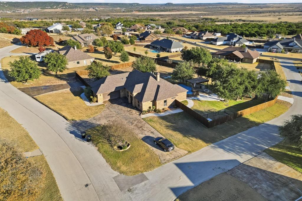 109 Benton Tuscola, TX 79562 - Photo 35 of 40 an aerial view of residential houses with outdoor space