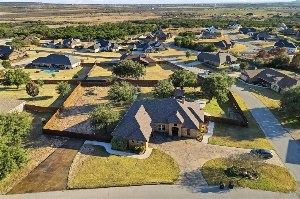 109 Benton Tuscola, TX 79562 - Photo 36 of 40 an aerial view of residential houses with outdoor space