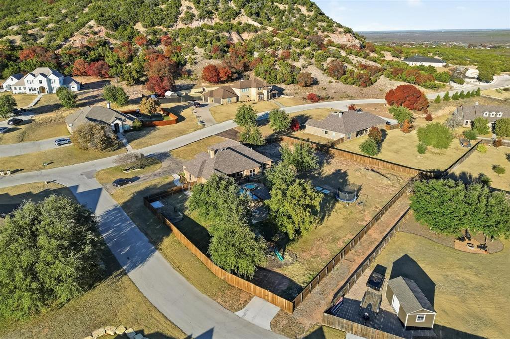 109 Benton Tuscola, TX 79562 - Photo 40 of 40 an aerial view of residential houses with outdoor space