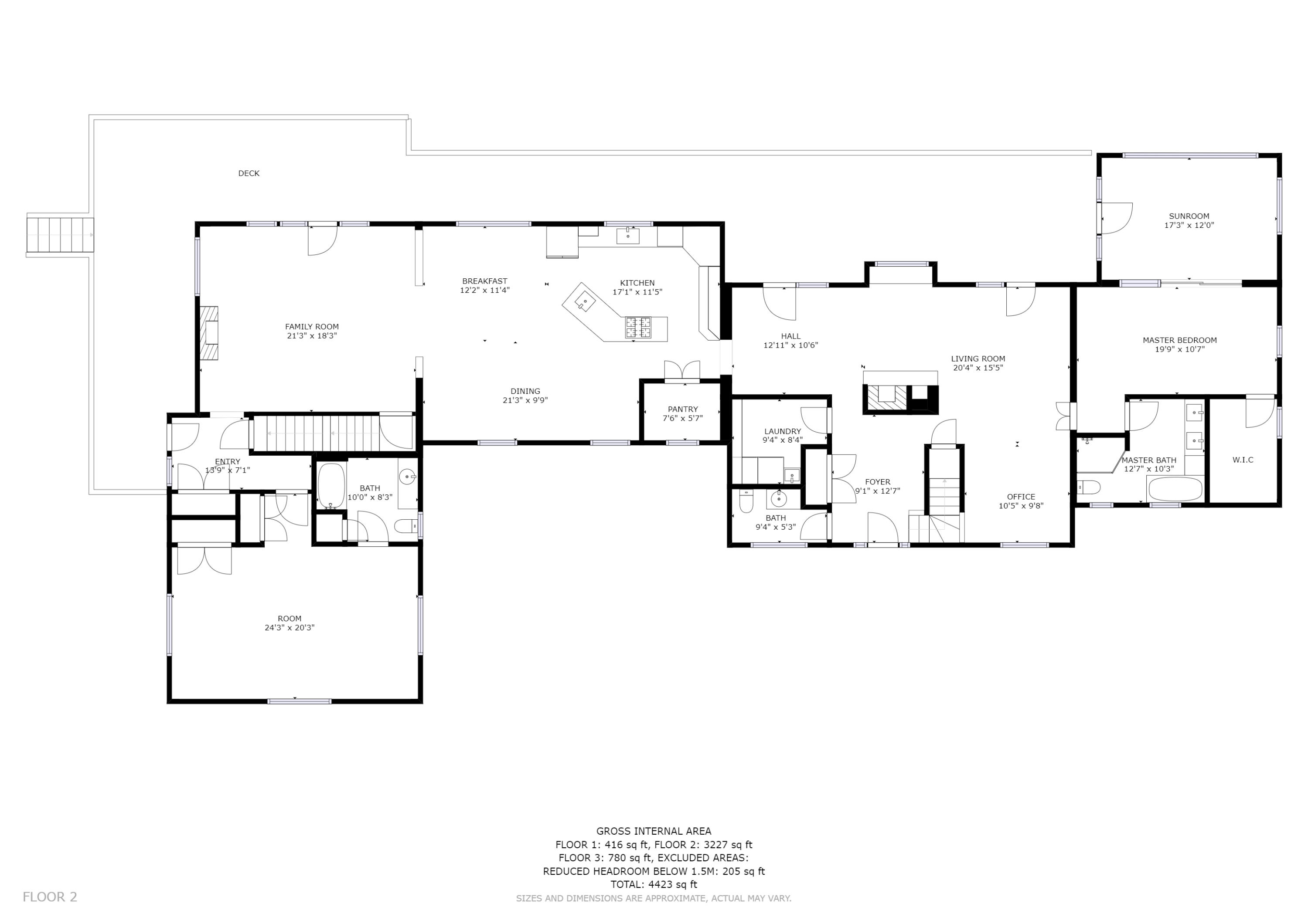 47 Johnson Point Road Orrs Island, ME 04066 - Photo 47 of 48 47JohnsonPointRd-OrrsIsland-FloorPlan-Fl
