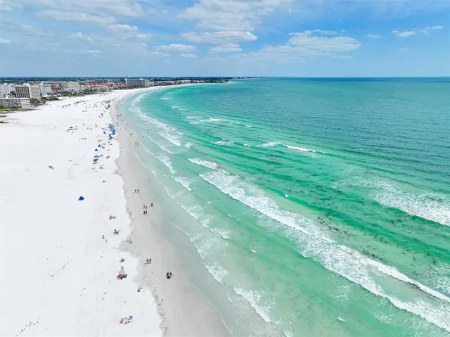 a view of beach and ocean