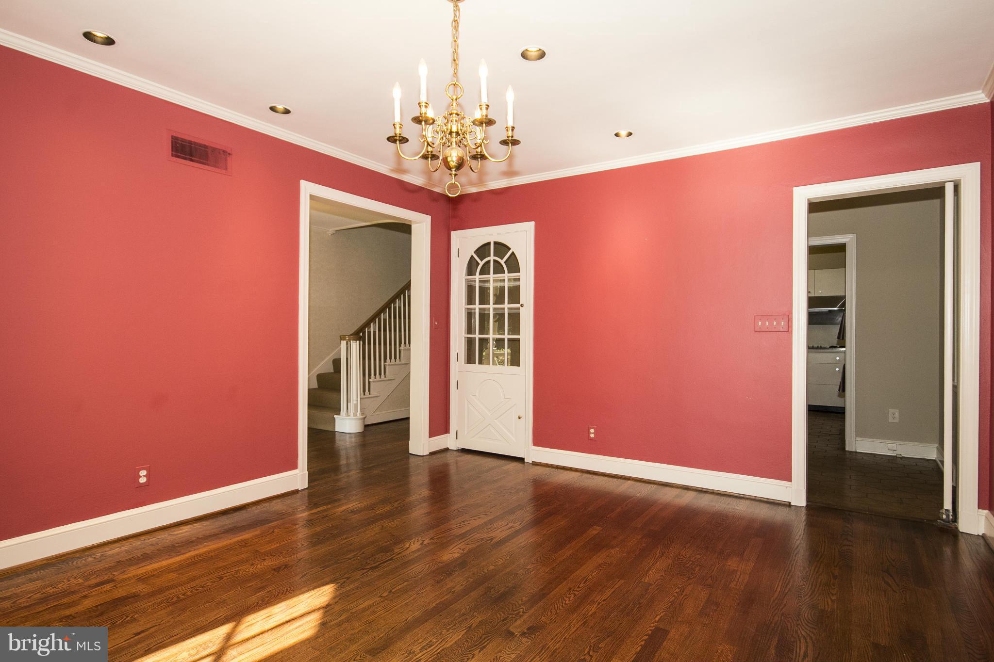 5504 Kemper Road Baltimore, MD 21210 - Photo 10 of 29 Dining Room with Built In China Cabinet