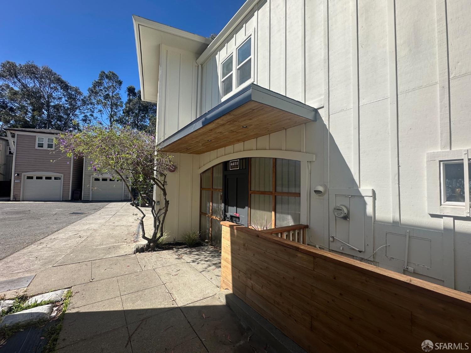 4459 View Place Oakland, CA 94611 - Photo 39 of 40 a building with trees in front of it