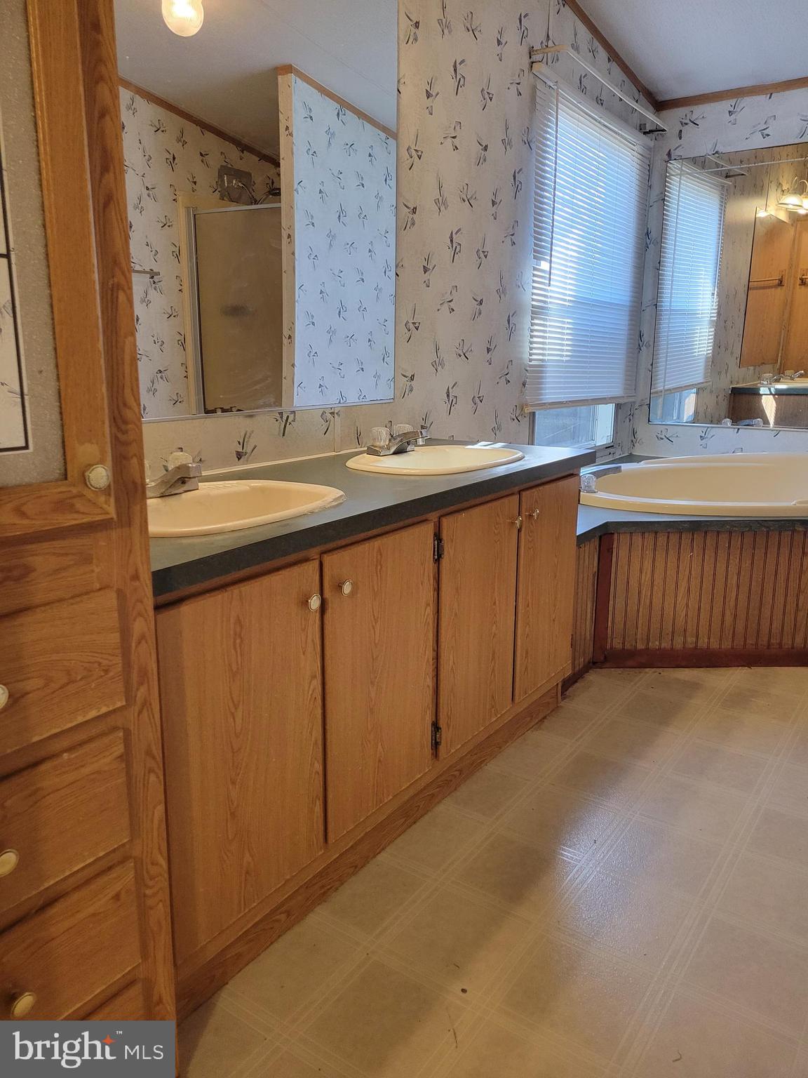 1957 Milk Road High View, WV 26808 - Photo 7 of 10 a bathroom with a sink and a mirror