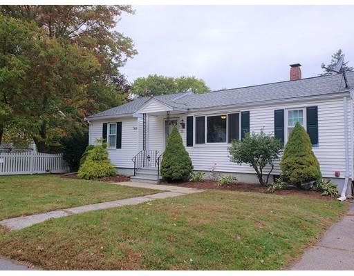 20 Mellen Street Hopedale, MA 01747 - Photo 3 of 22 a view of a house with a yard and plants