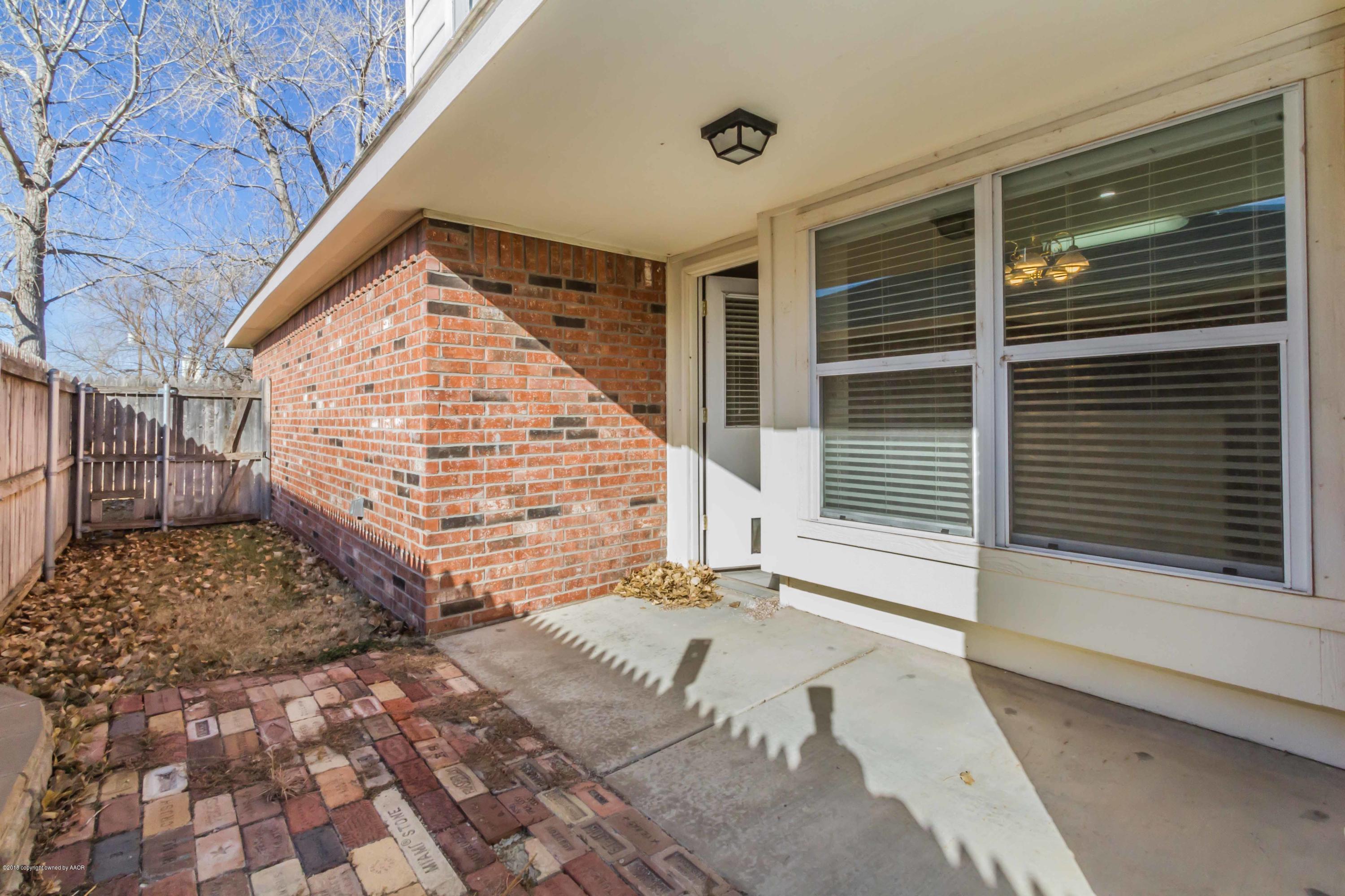 4813 Mc Kinley Lane Amarillo, TX 79110 - Photo 40 of 41 PATIO VIEW 1