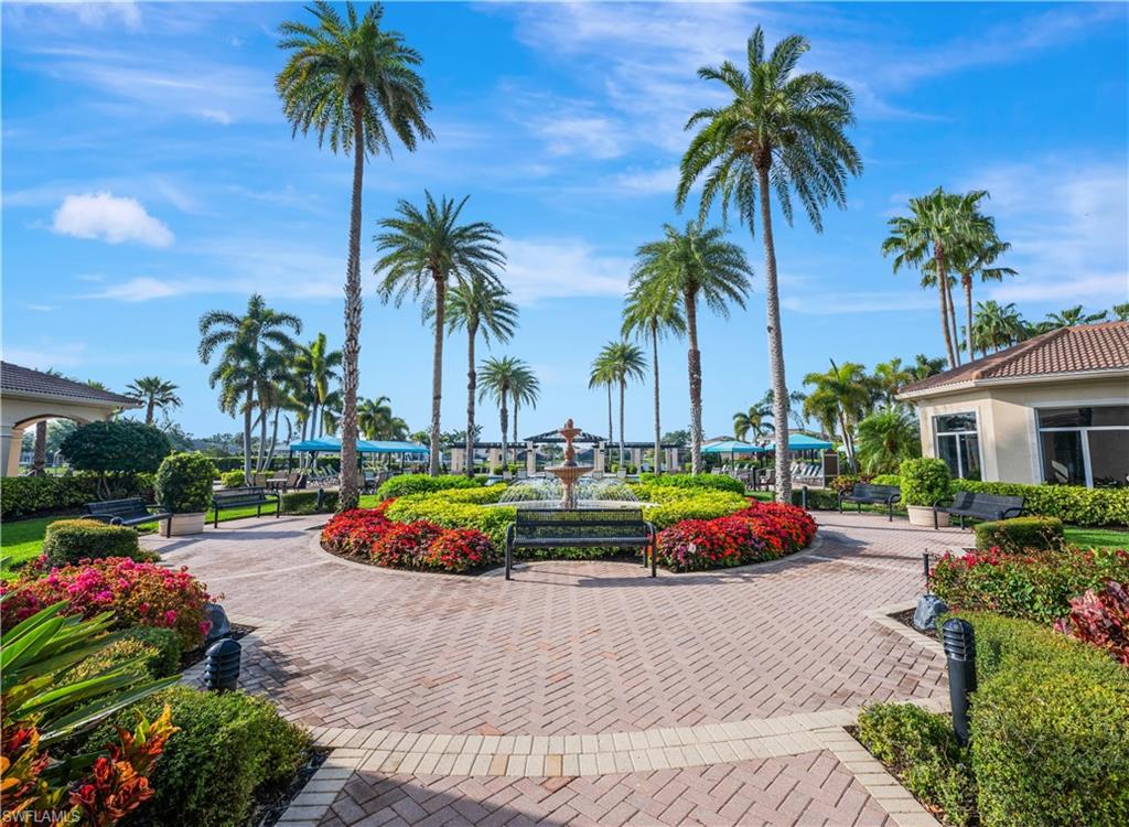 1411 Princess Sabal Point Naples, FL 34119 - Photo 23 of 30 a view of outdoor space with palm trees
