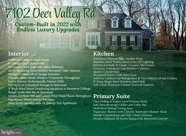 $1,900,000 | 7102 Deer Valley Road, Highland, MD 20777