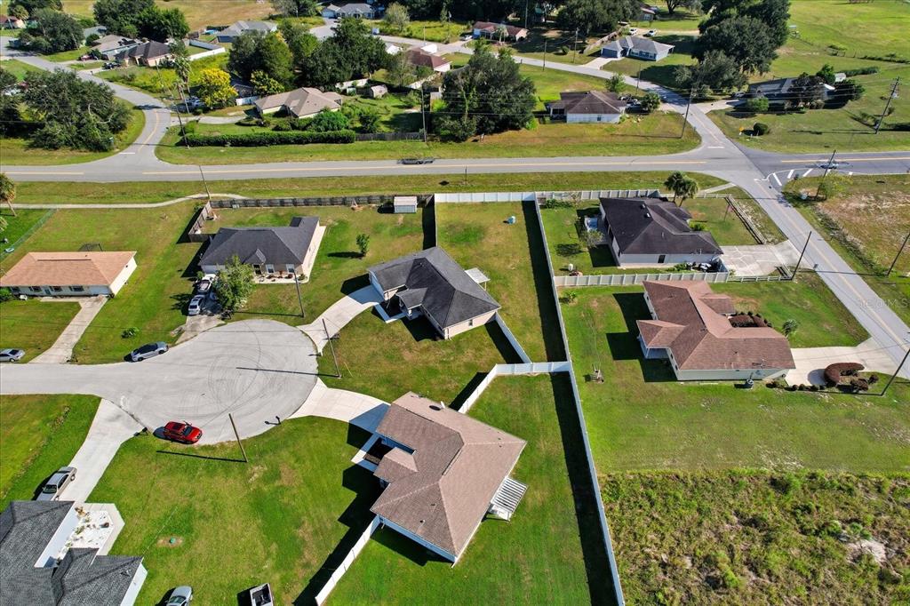 1 Pecan Course Circle Ocala, FL 34472 - Photo 18 of 24 an aerial view of a house with a garden