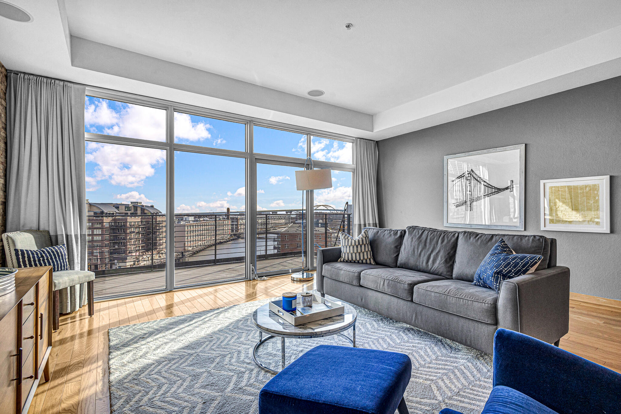 106 West Seeboth Street, Unit 813 Milwaukee, WI 53204 - Photo 23 of 48 Living Room