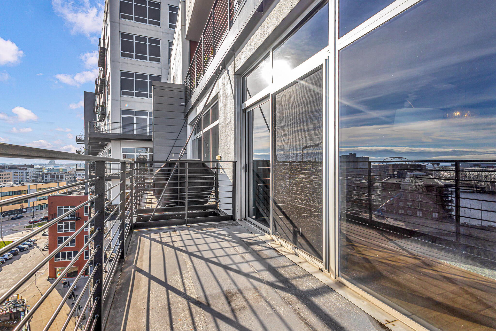 106 West Seeboth Street, Unit 813 Milwaukee, WI 53204 - Photo 29 of 48 Balcony