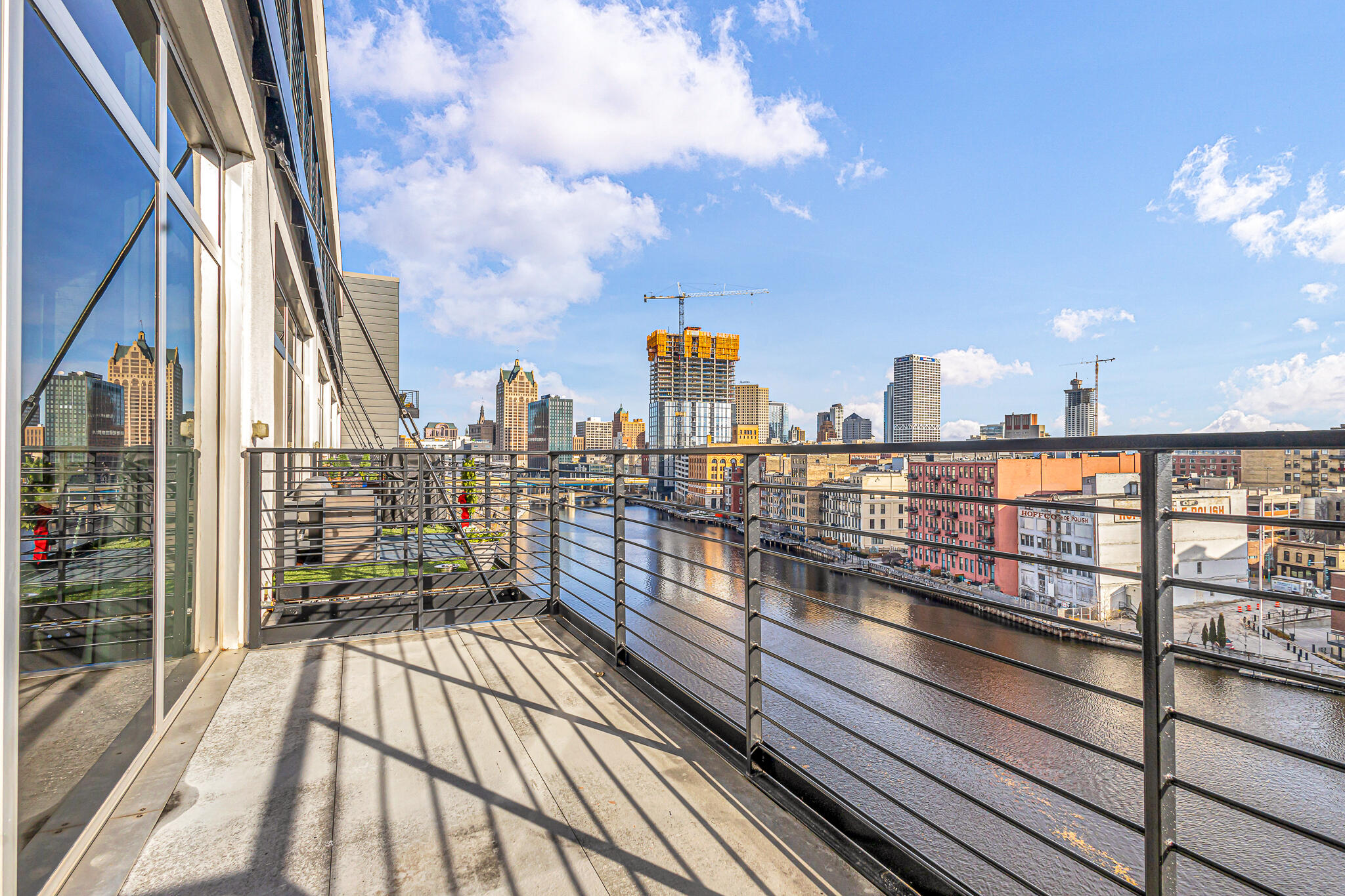 106 West Seeboth Street, Unit 813 Milwaukee, WI 53204 - Photo 30 of 48 Balcony