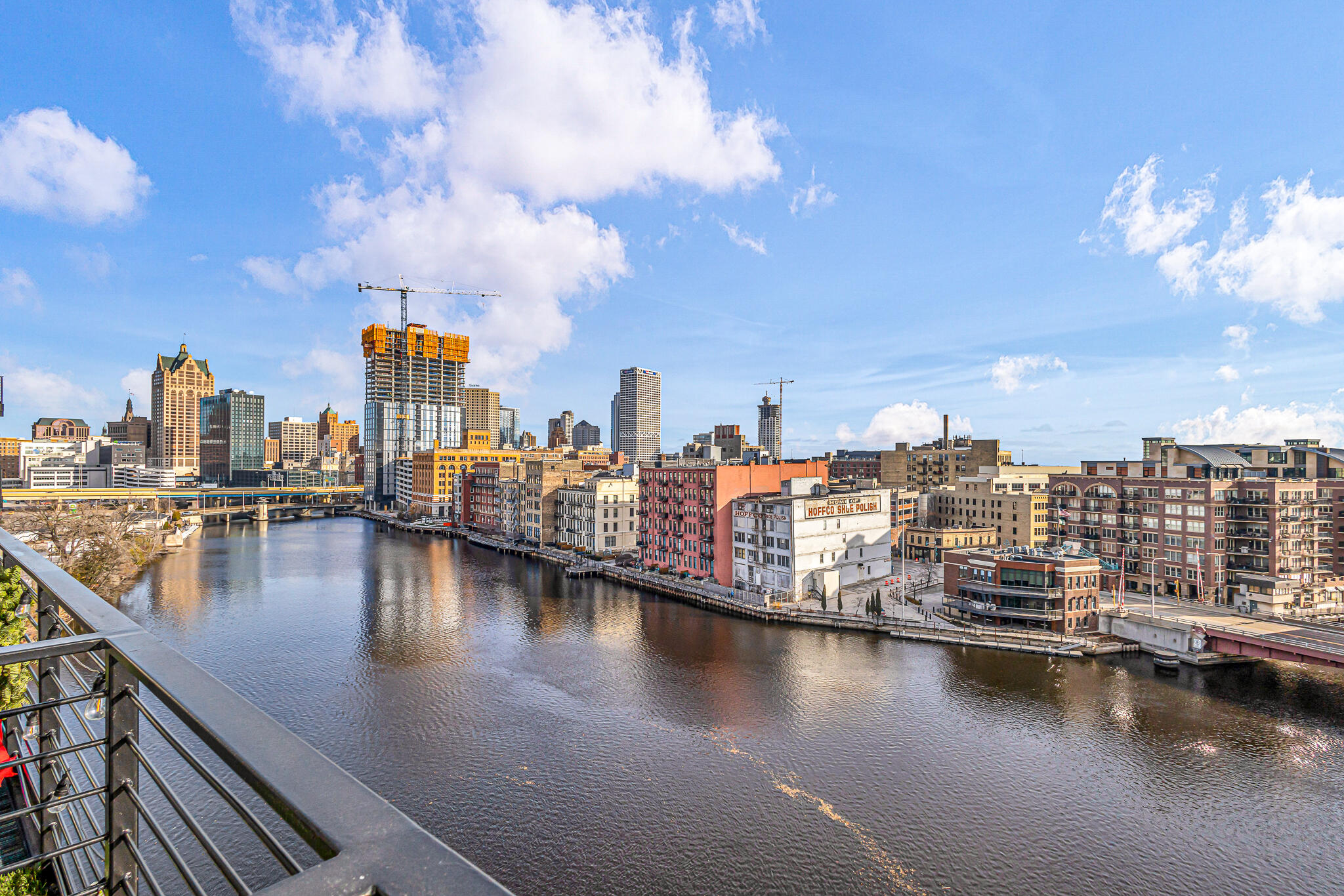 106 West Seeboth Street, Unit 813 Milwaukee, WI 53204 - Photo 3 of 48 View from Balcony